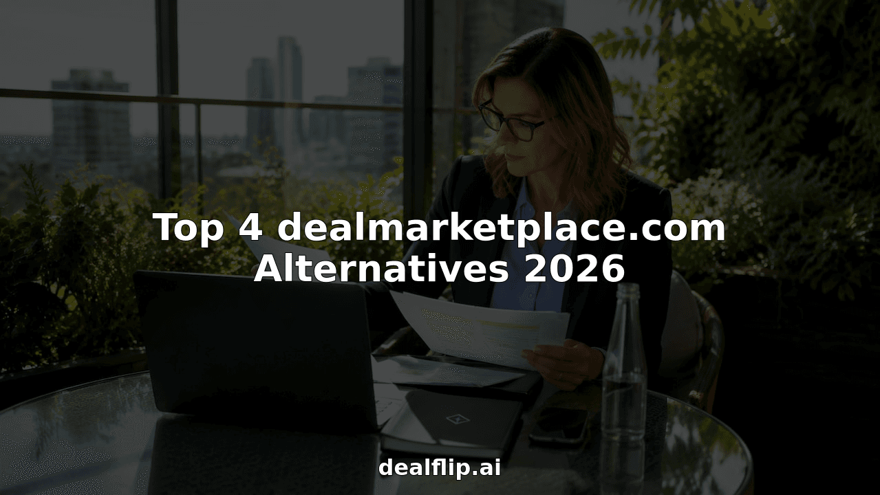 Top 4 dealmarketplace.com Alternatives 2026